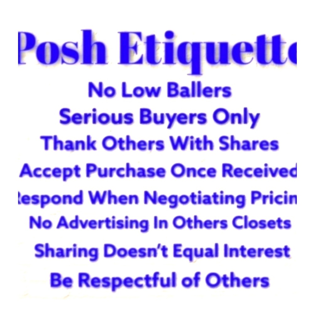 purchasing it’s polite etiquette 2 do 2 major thing on here on yr part read ⬇️